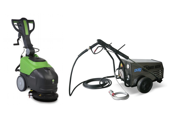 Attrezzature pulizia professionale aziendale